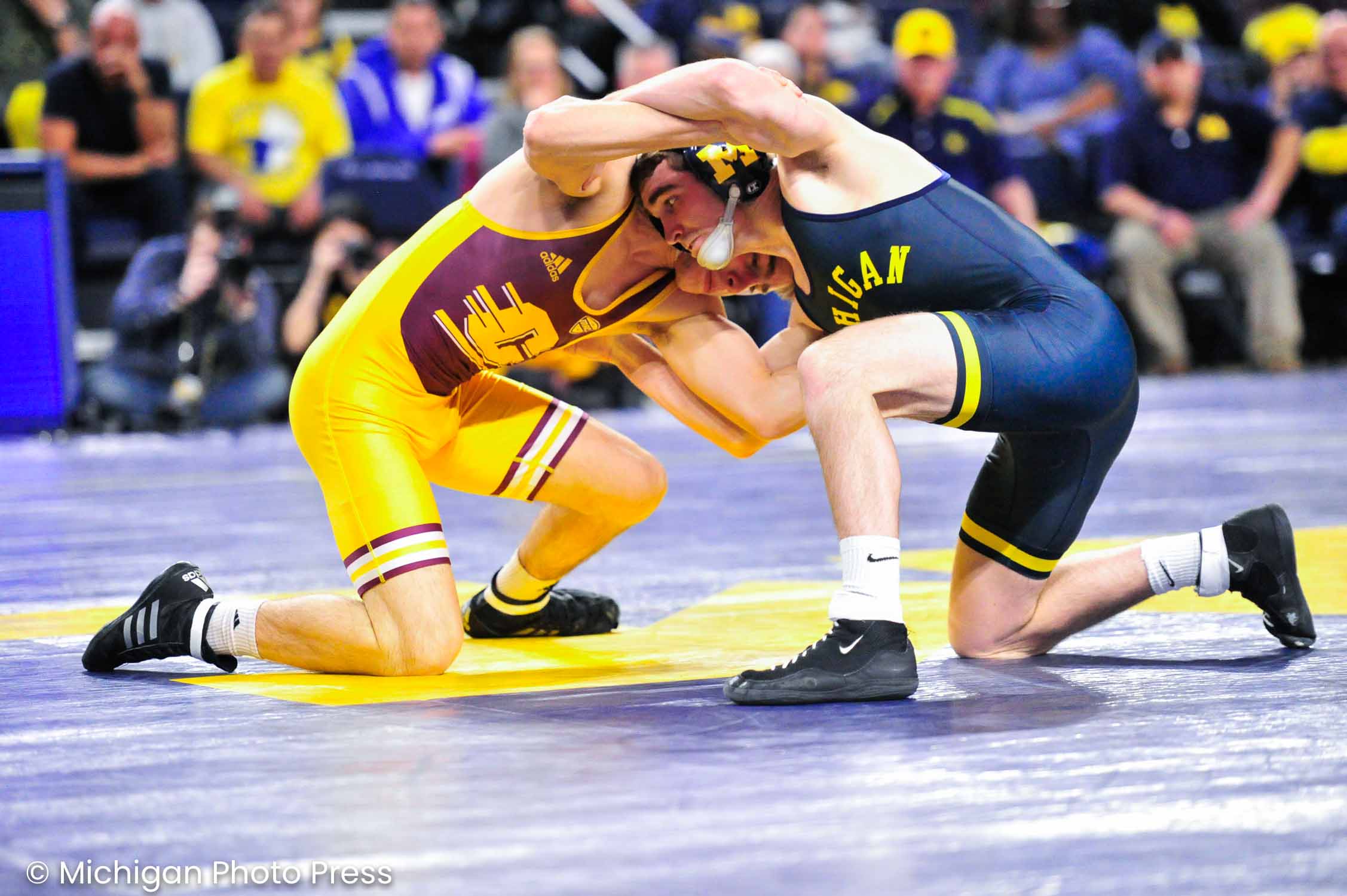 Big Ten Wrestling University of Michigan 30: 9 Central Michigan University